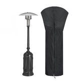 210D Patio Heater Cover Waterproof Heavy Duty Zipper Protector Outdoor Garden